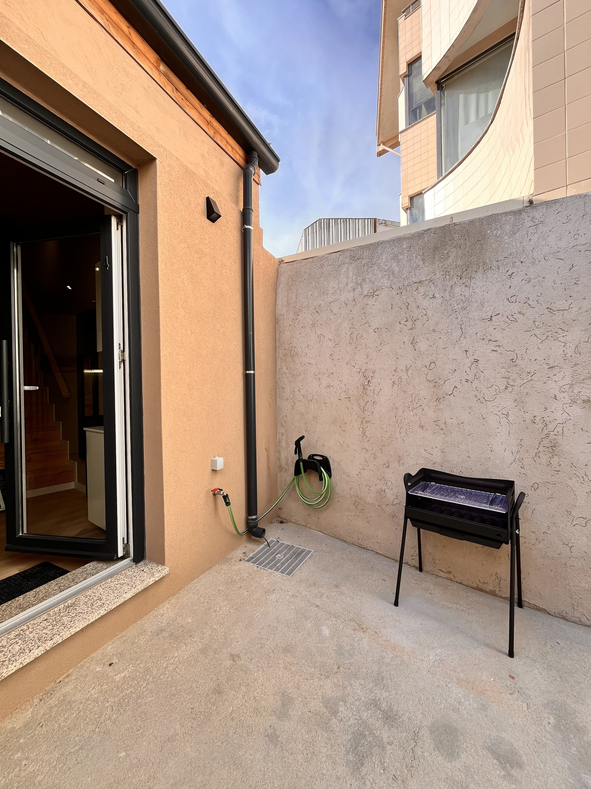 Barbecue view at the terrace