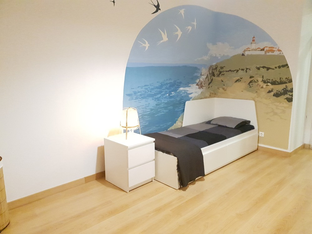 Spacious bedroom with private bathroom and patio preview