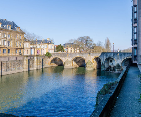 Suite ⭐️ ⭐️ ⭐️ ⭐️  "comme à Venise" vue sur Metz O