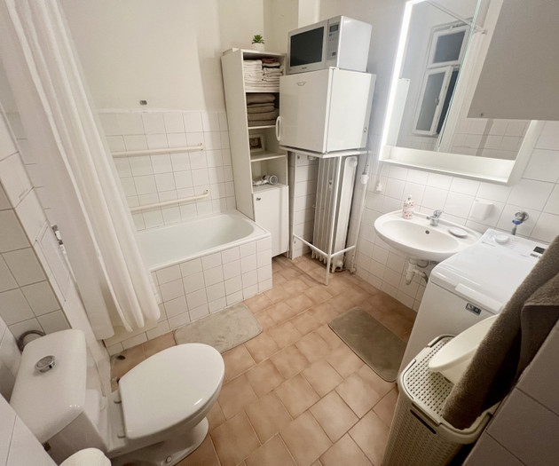 Útulný byt 1+1 u Karlova náměstí s balkónem