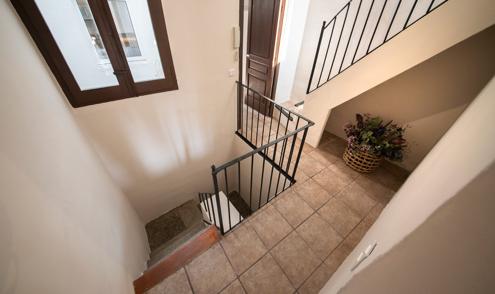 Penthouse with large private terrace and air cond