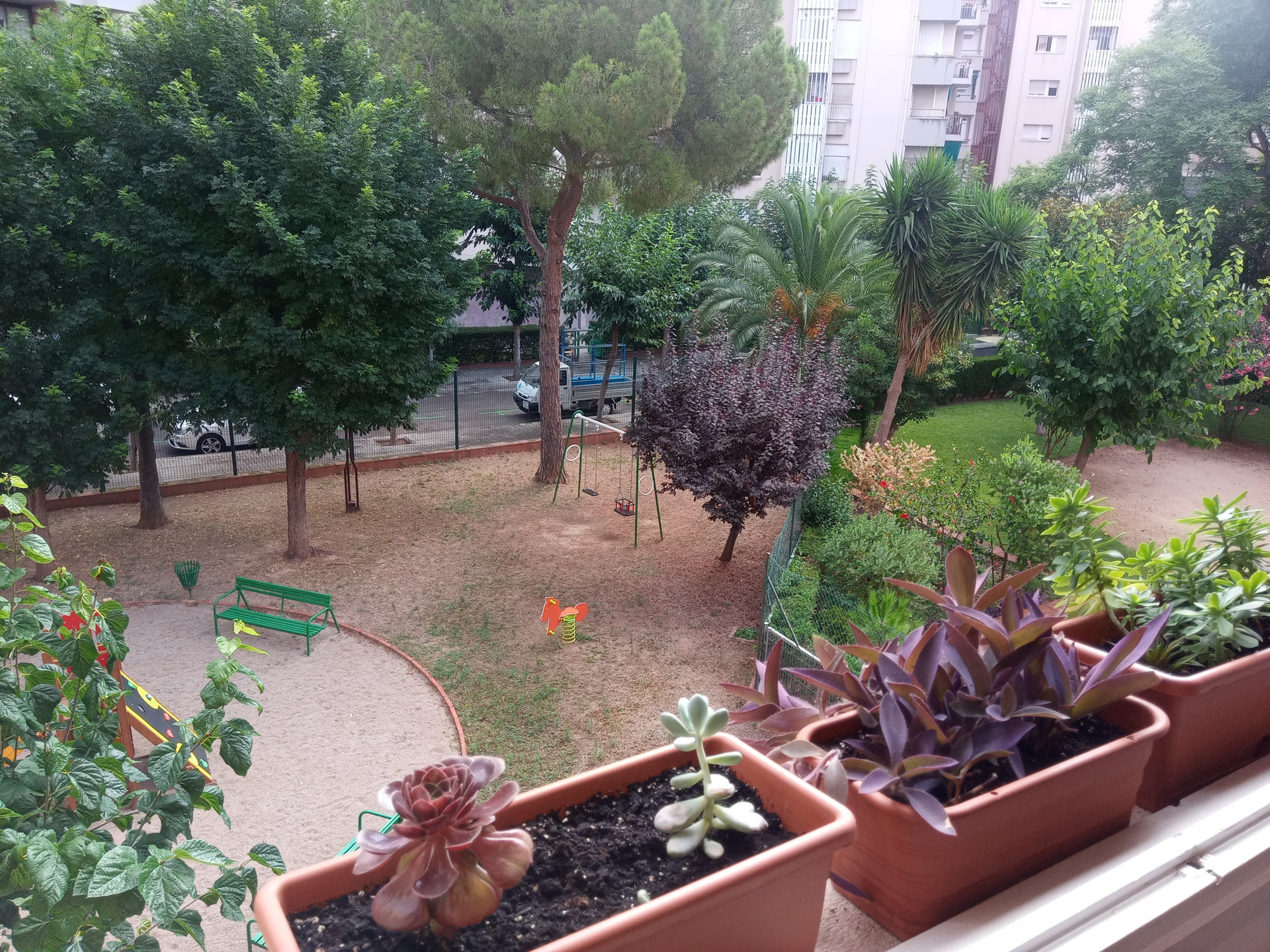 Patio de la comunidad de vecinos