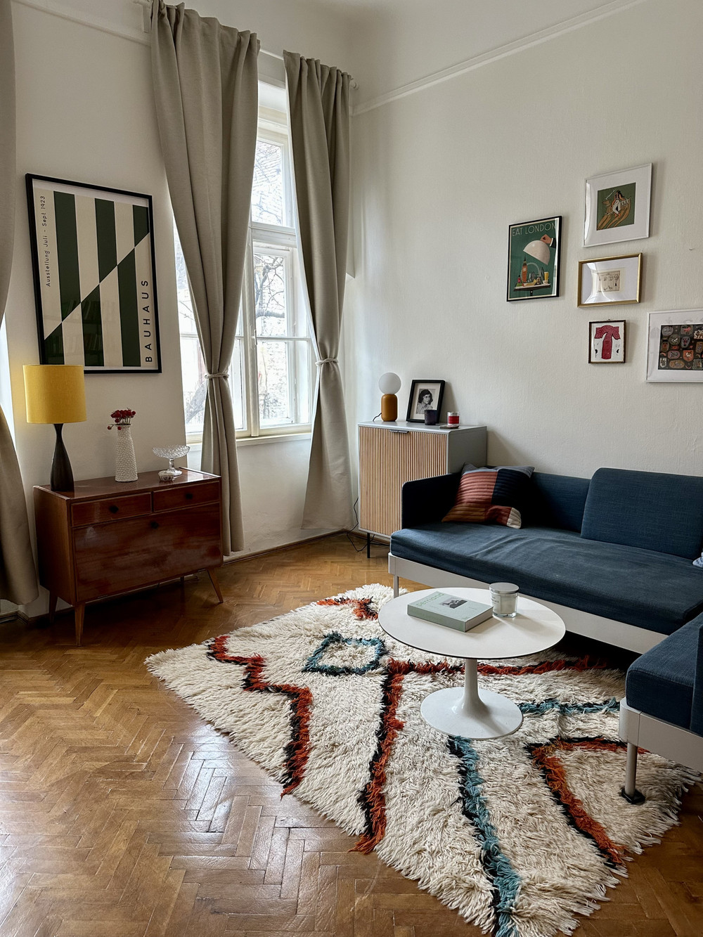 Bright & Stylish Mid-Century Apartment preview