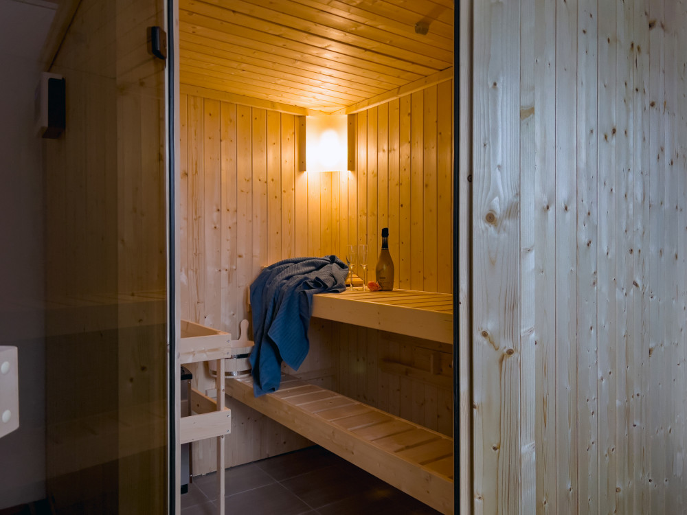 Relax apartment with Finnish sauna.