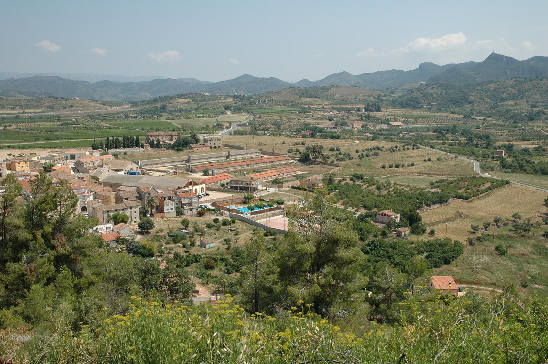 Vista del pueblo