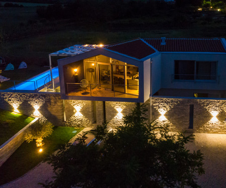 Motovun: 4 bedroom villa with pool & stunning view