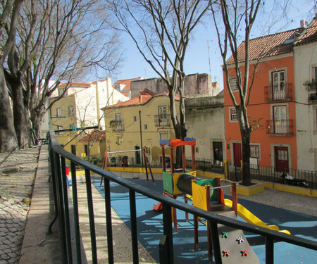 Alfama with garden view