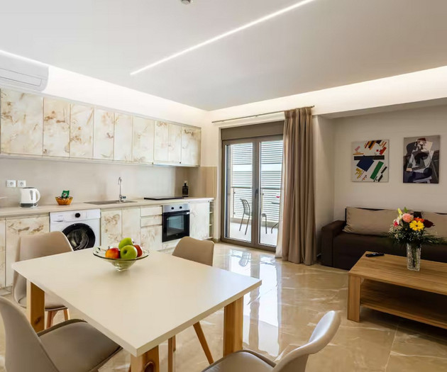 Work-From-Home Oasis with Ergonomic Desk & Balcony