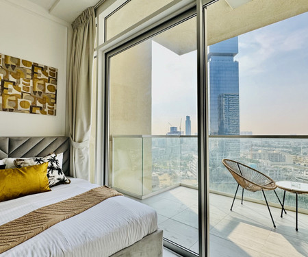 Bright Studio | Pool Views | Hameni Tower, JVC