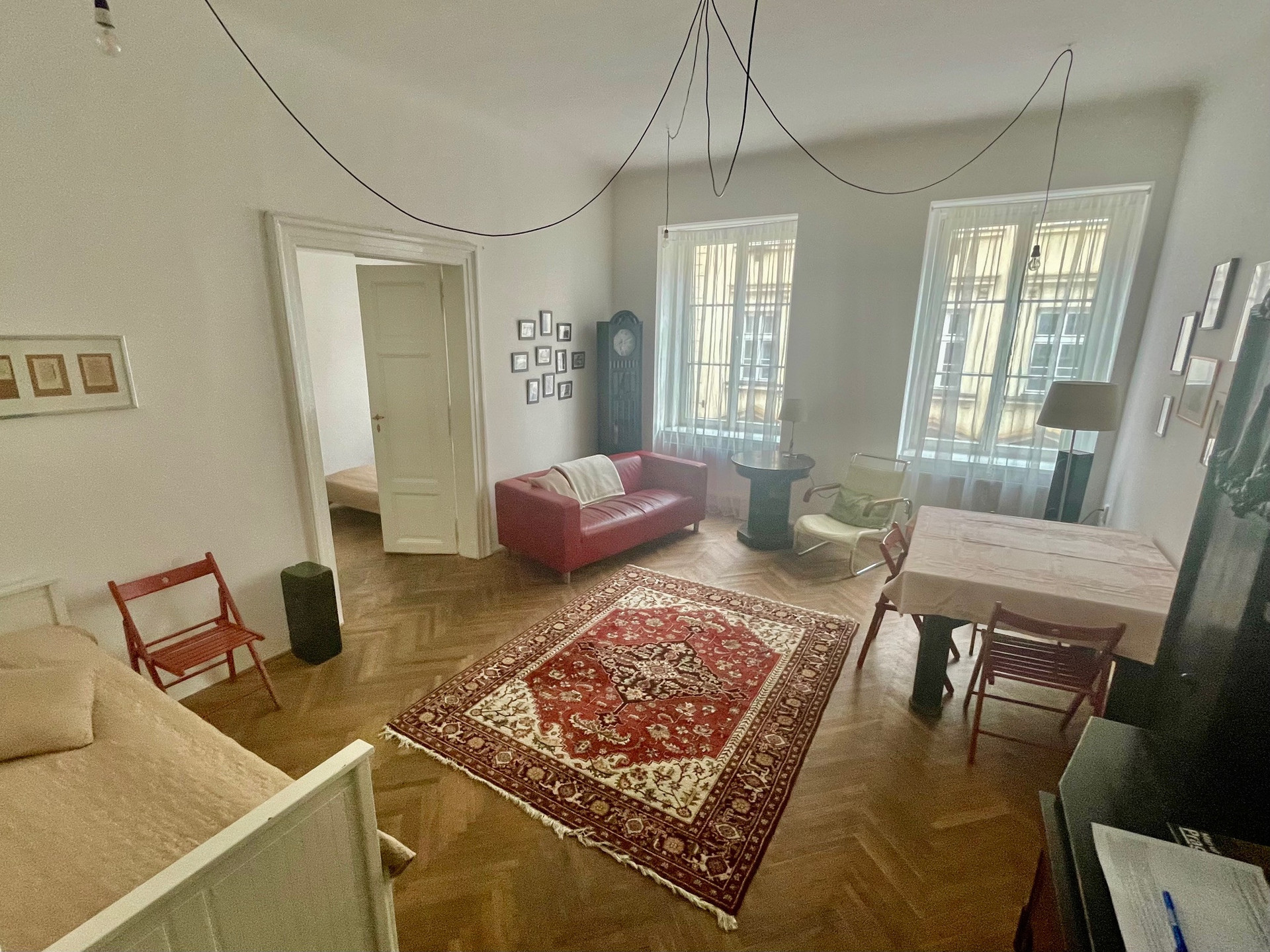 living and dining room