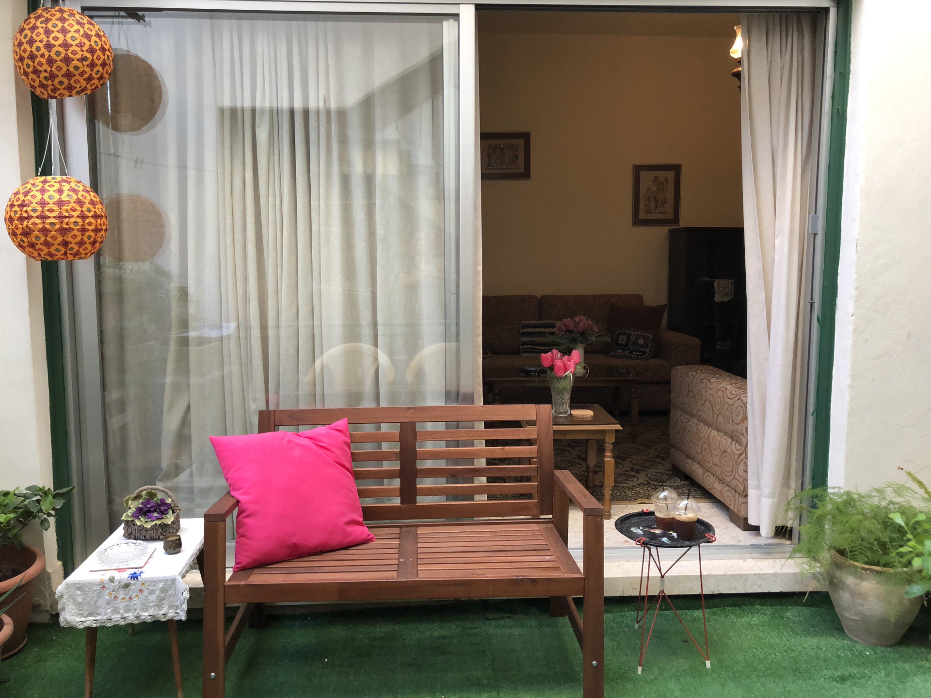 Patio garden veranda