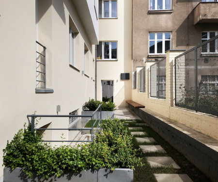 One-bedroom apartment, Fitness, terrace, Prague 10