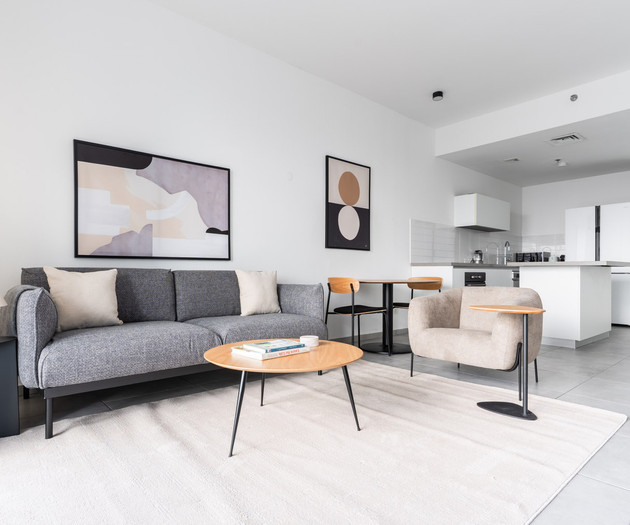 Blueground | Tzameret, Spacious, Balcony - 65