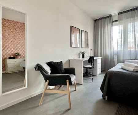 Newly renovated two-bedroom apartment