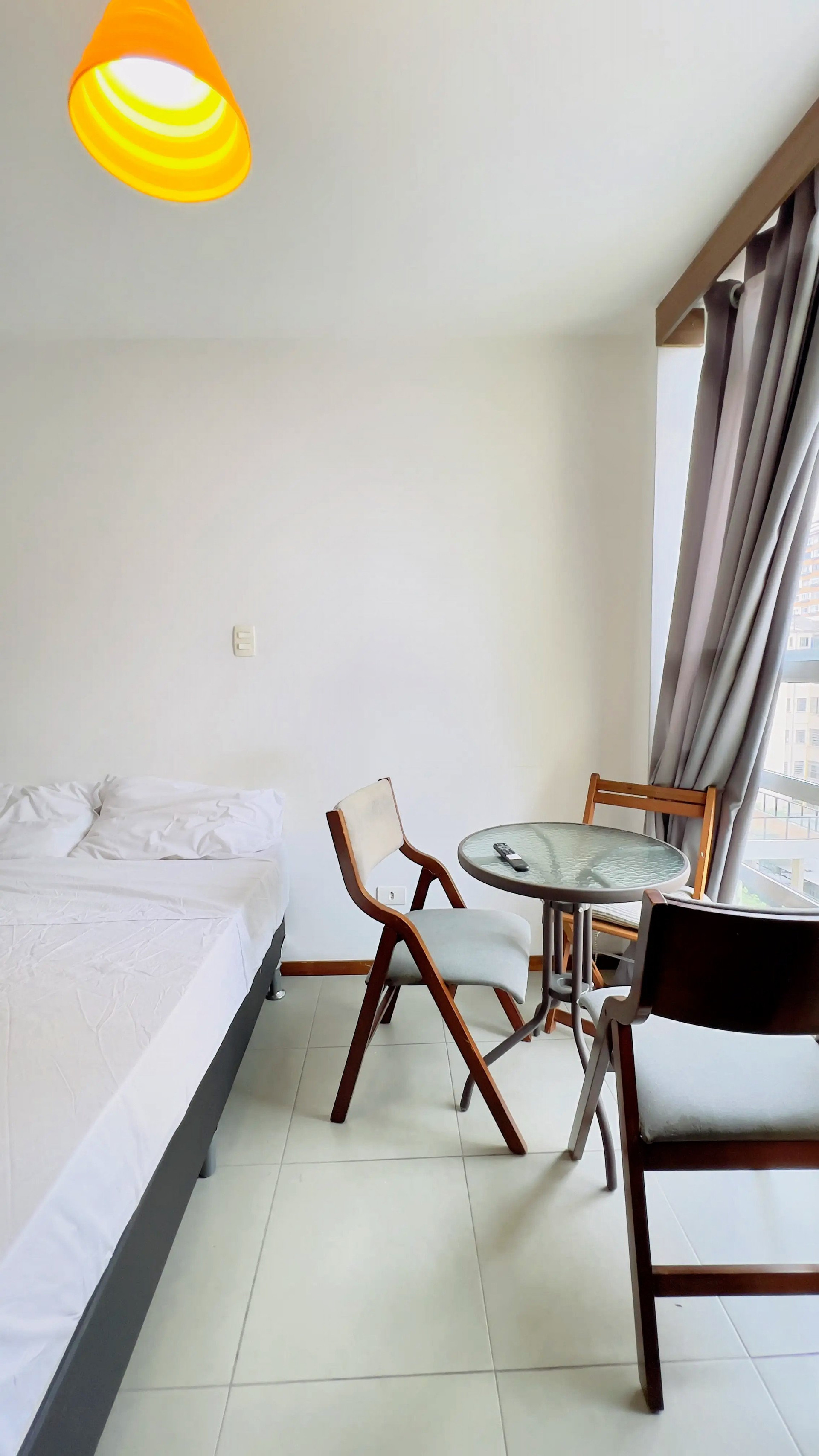 Bedroom with table and chairs