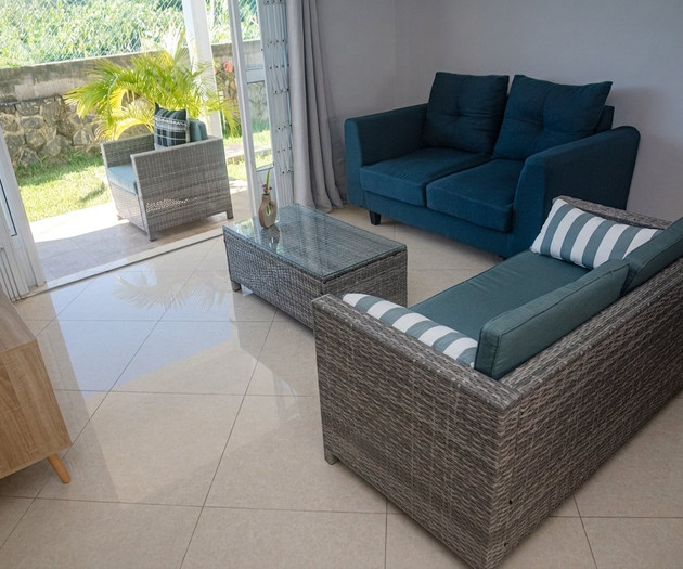 Living room with garden access