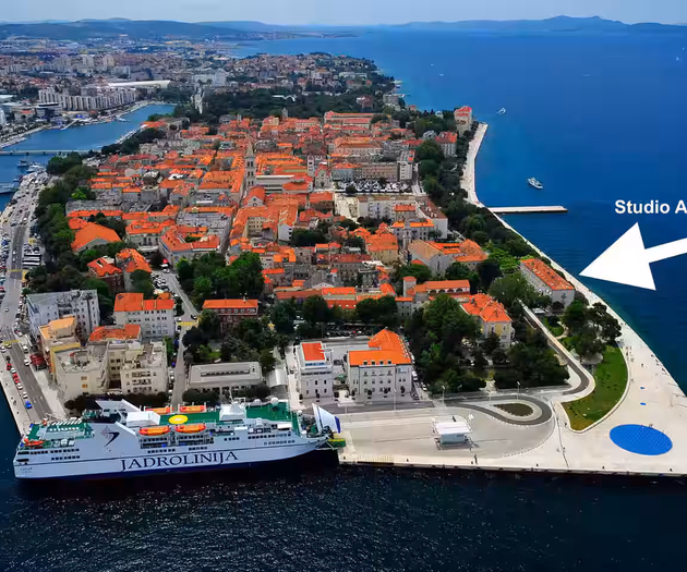 Sea View Studio in Zadar Old Town