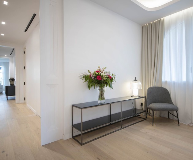 Hallway with console