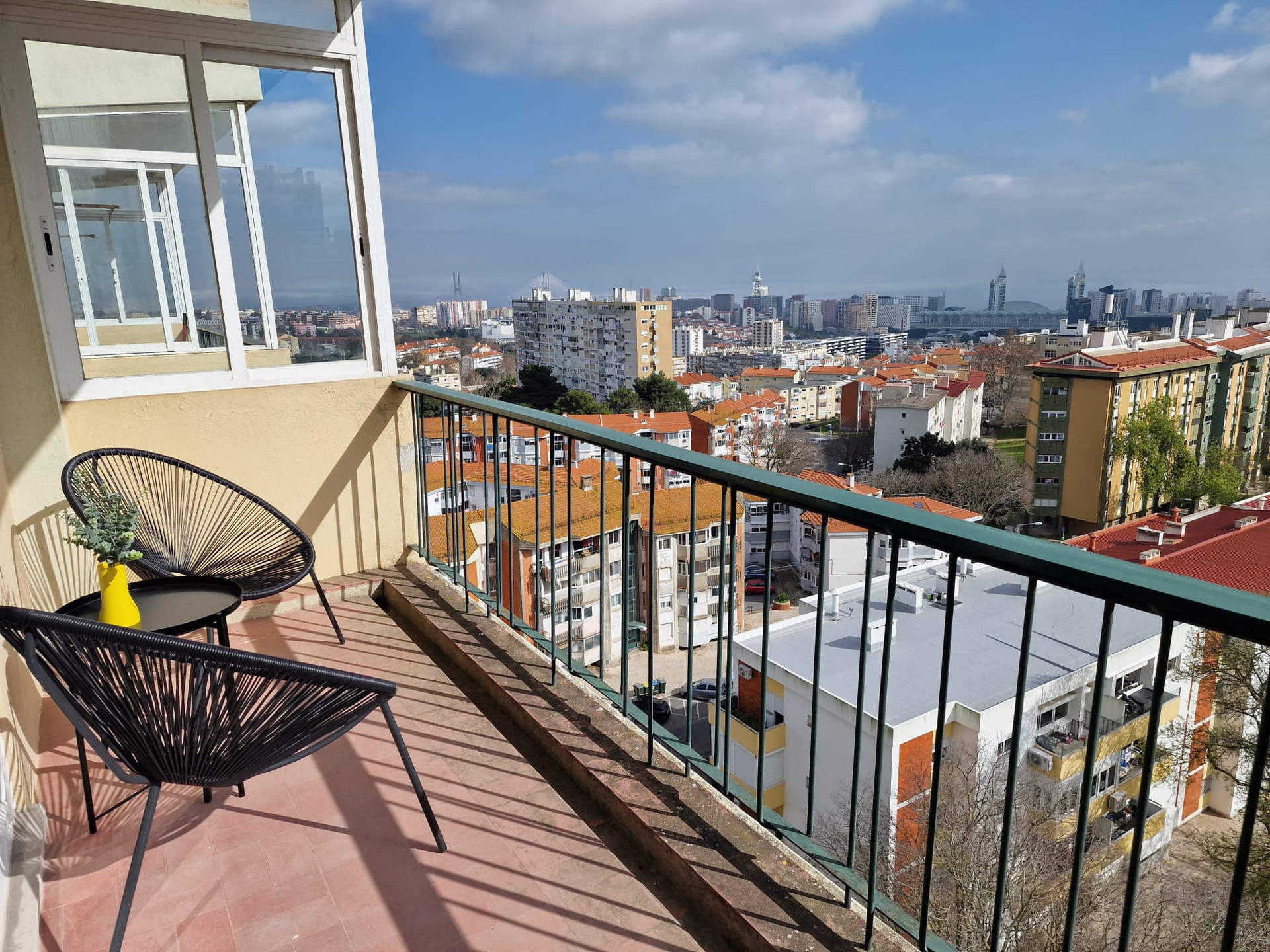 View from the balcony