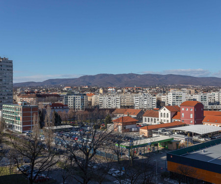 Spacious apartment in Radnička business zone