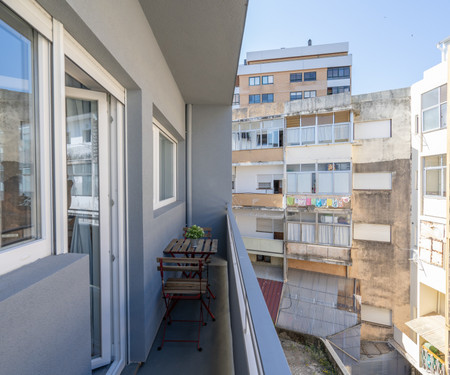 Sweet Brigh Flat | Balcony