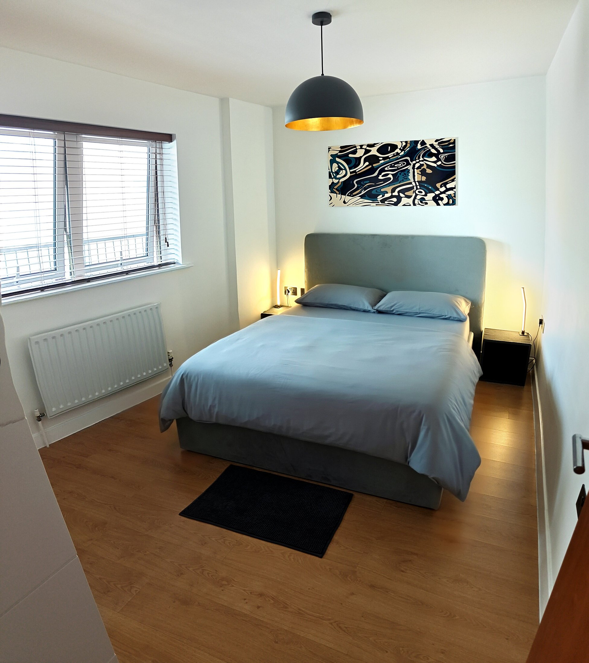 Bedroom with double bed