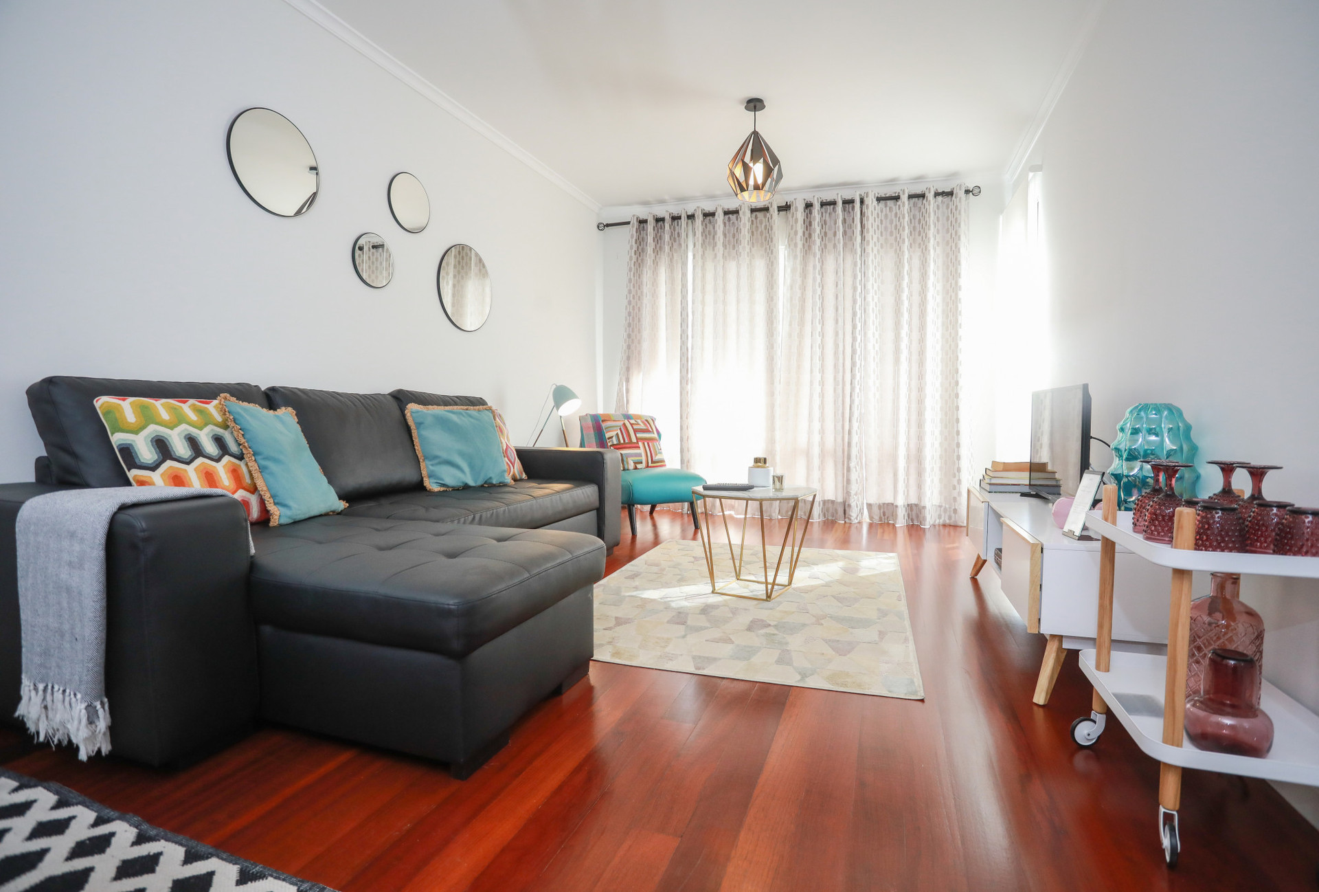 Living Room with Sofa-Bed