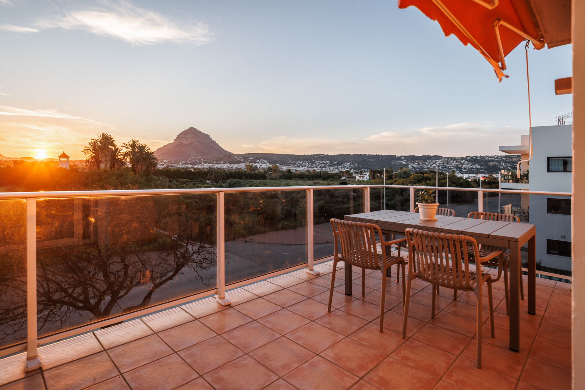 vistas desde la terraza