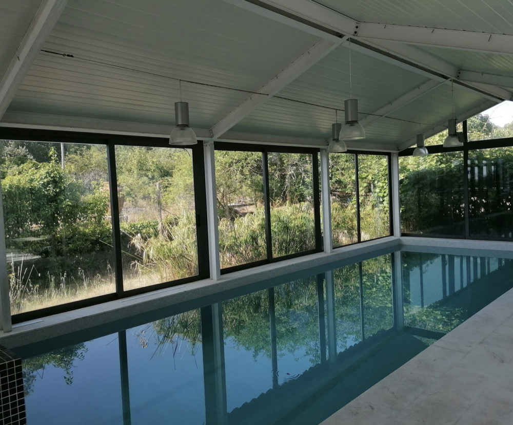 Villa with heated indoor pool