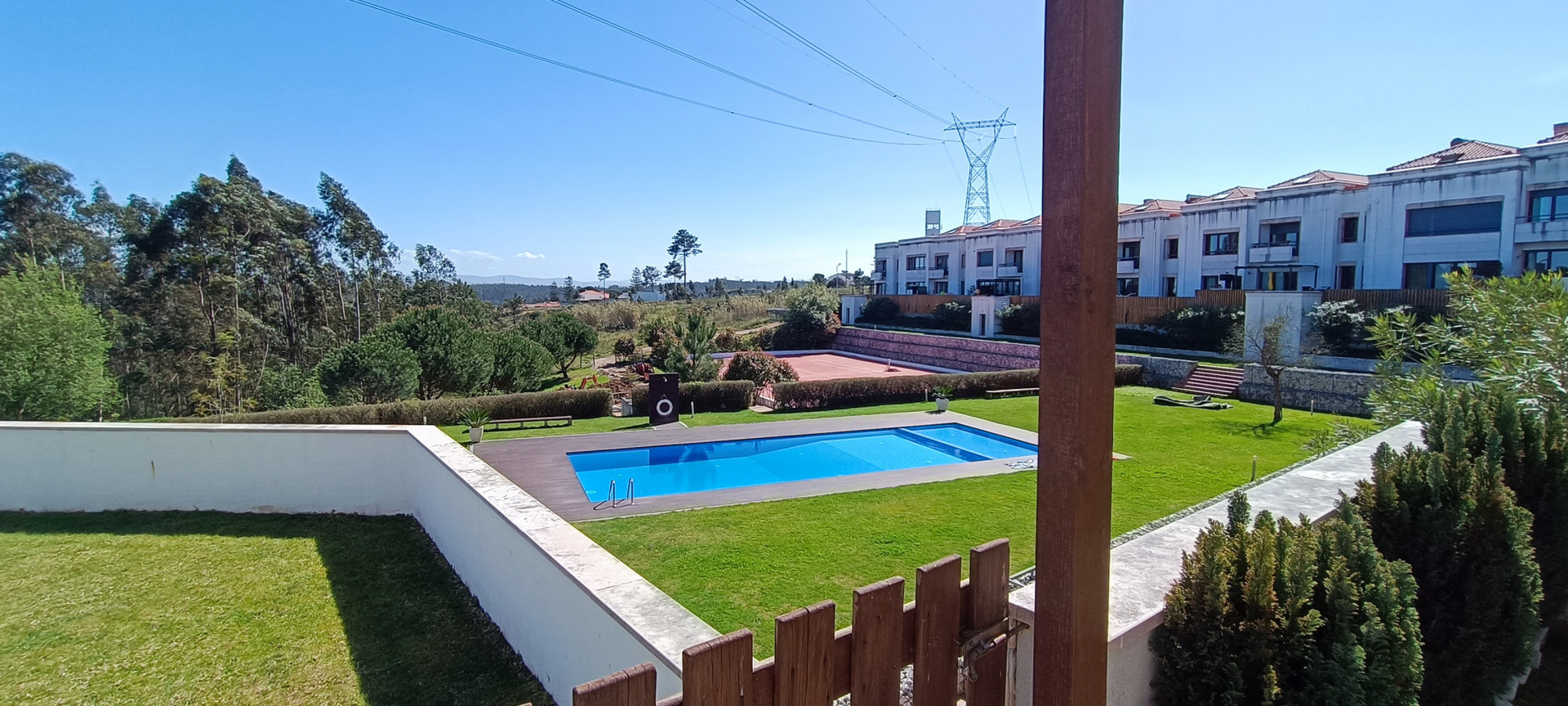 Pool and garden view