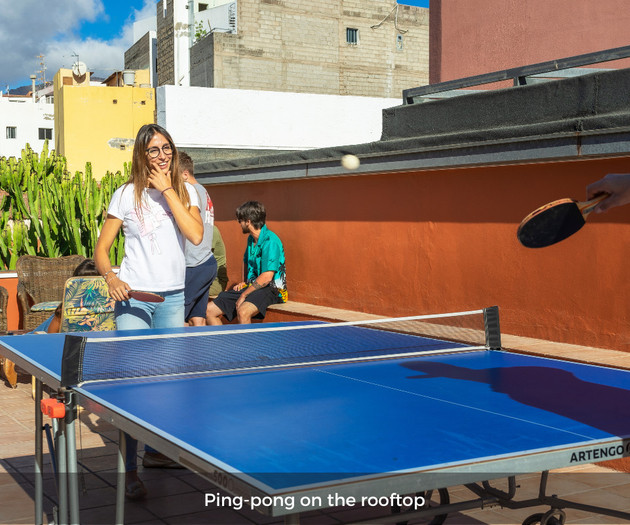 Tenerife coliving in historical house - Aloe room