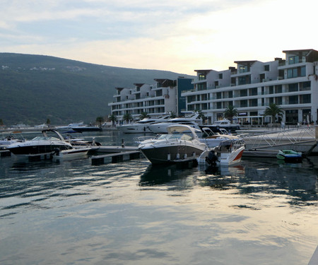 Modern apartment with gorgeous views of Kotor Bay