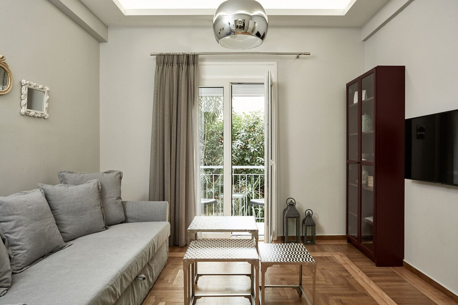 The living room