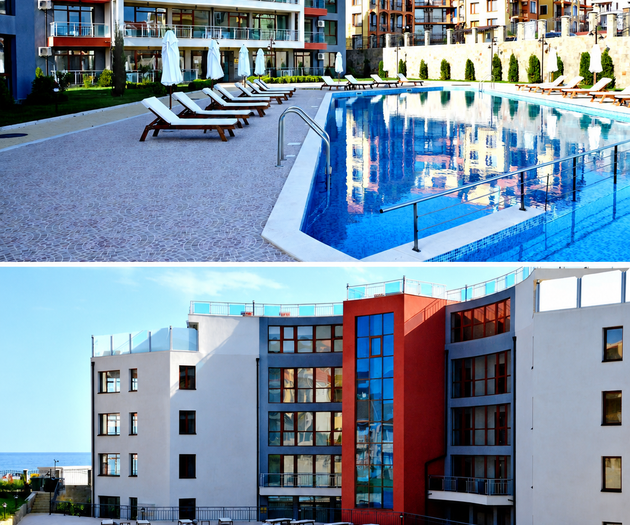 Sea View Penthouse • 3BR • 126m² + Terrace • Pools