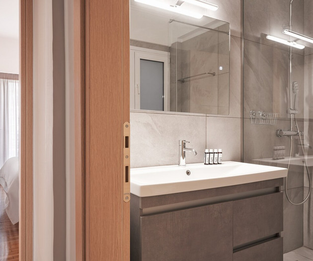 The bathroom