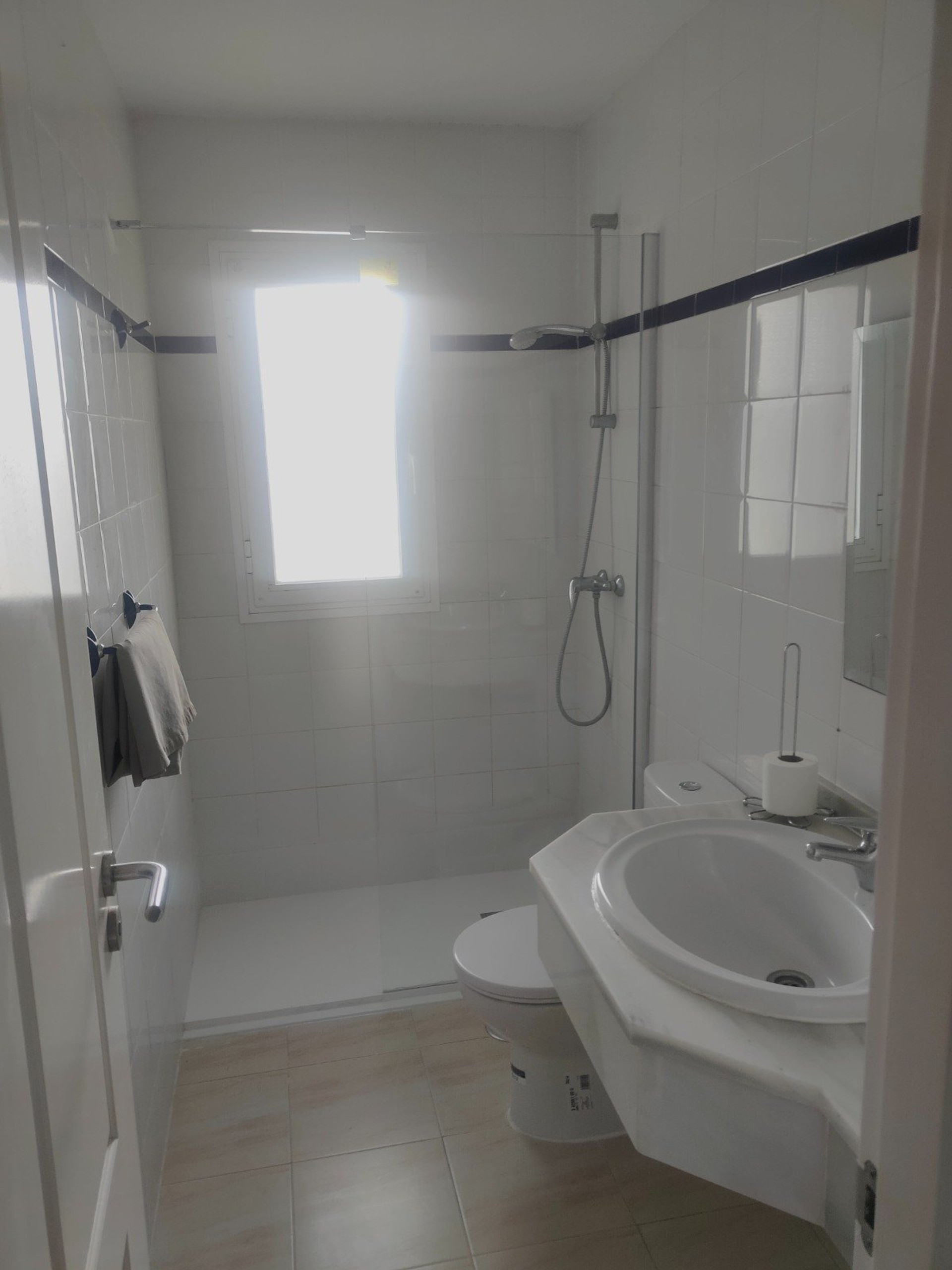 Bathroom with shower and toilet