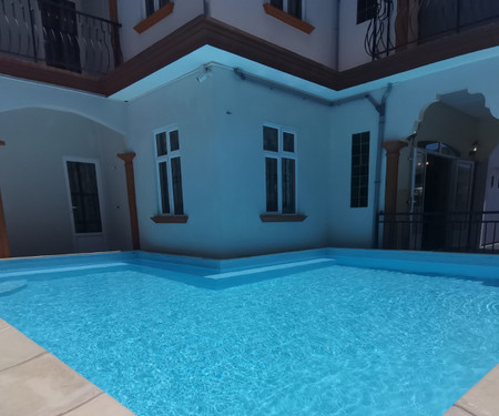 Charismatis 6-beds villa with pool near beach