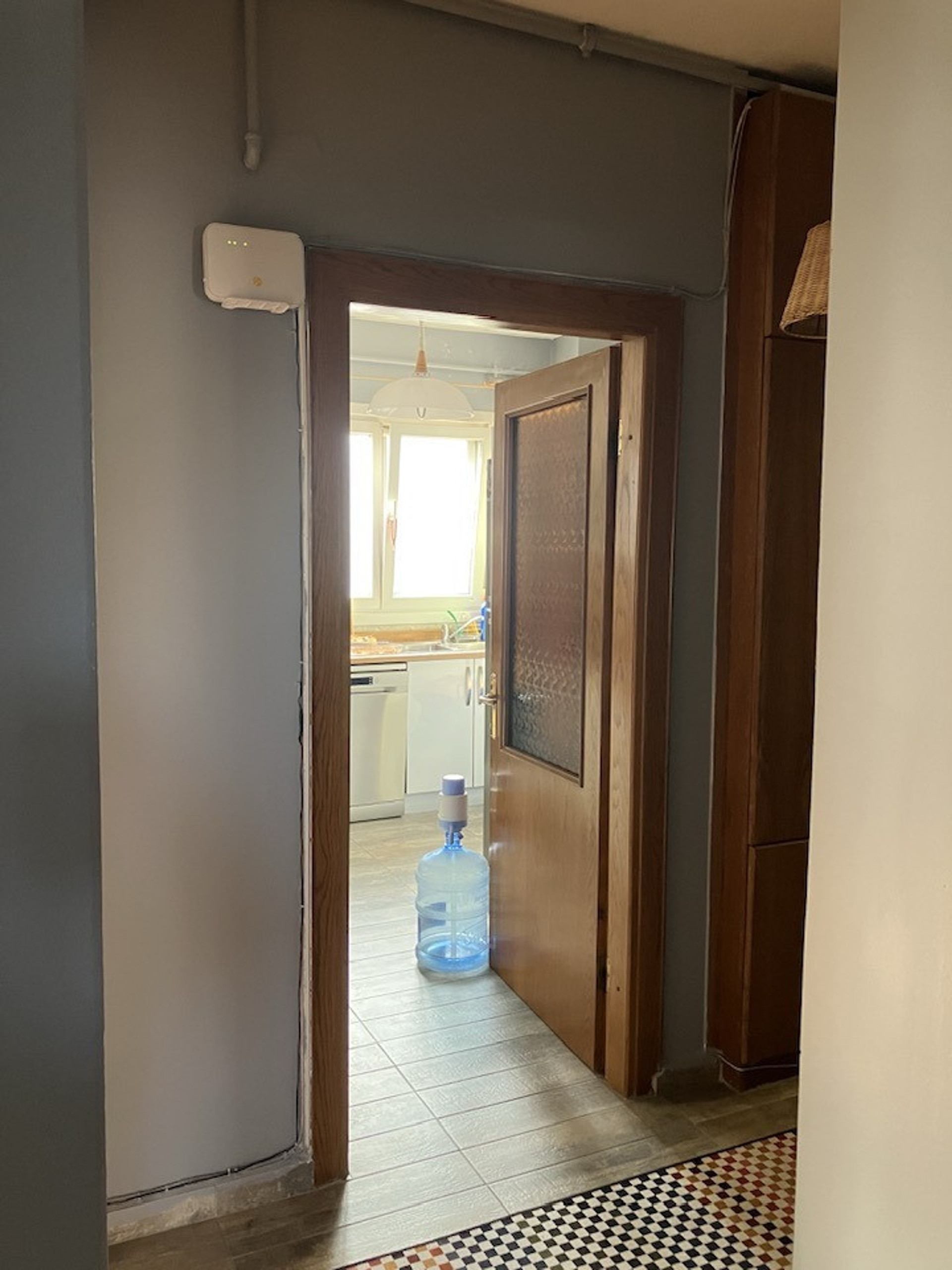 entrance of kitchen
