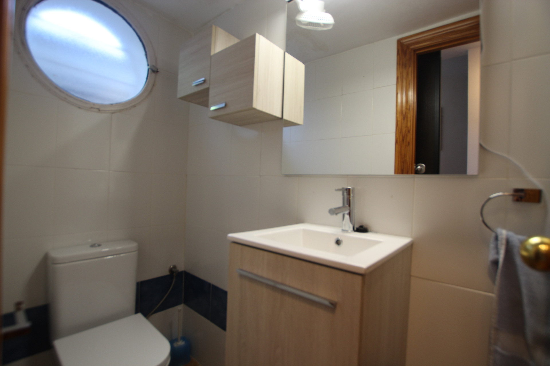 Modern bathroom with sink