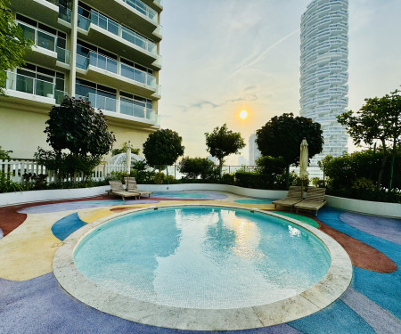 Bright Studio | Pool Views | Hameni Tower, JVC