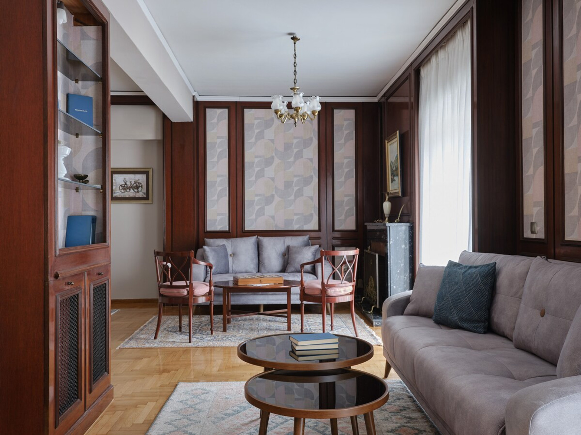 The classical living room