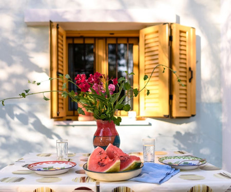 Sunny little farmhouse near the sea in Peloponesse