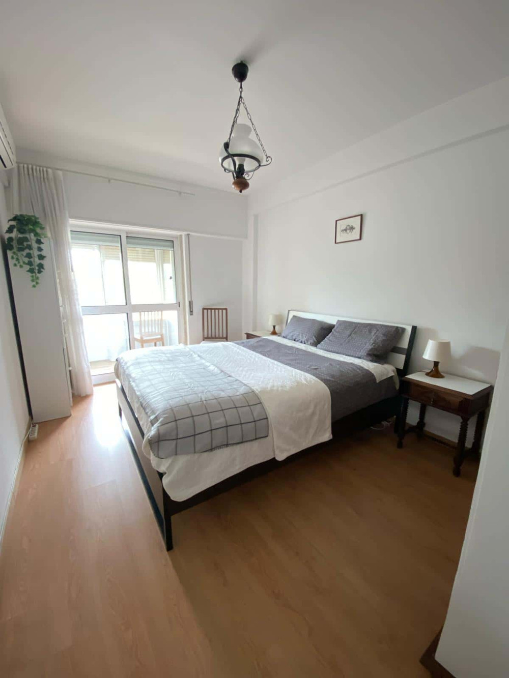 Spacious room 3 with private balcony king size bed preview