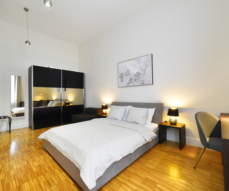 Spacious apartment in center of Zagreb