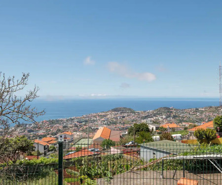 Panoramic Ocean View Home in Funchal