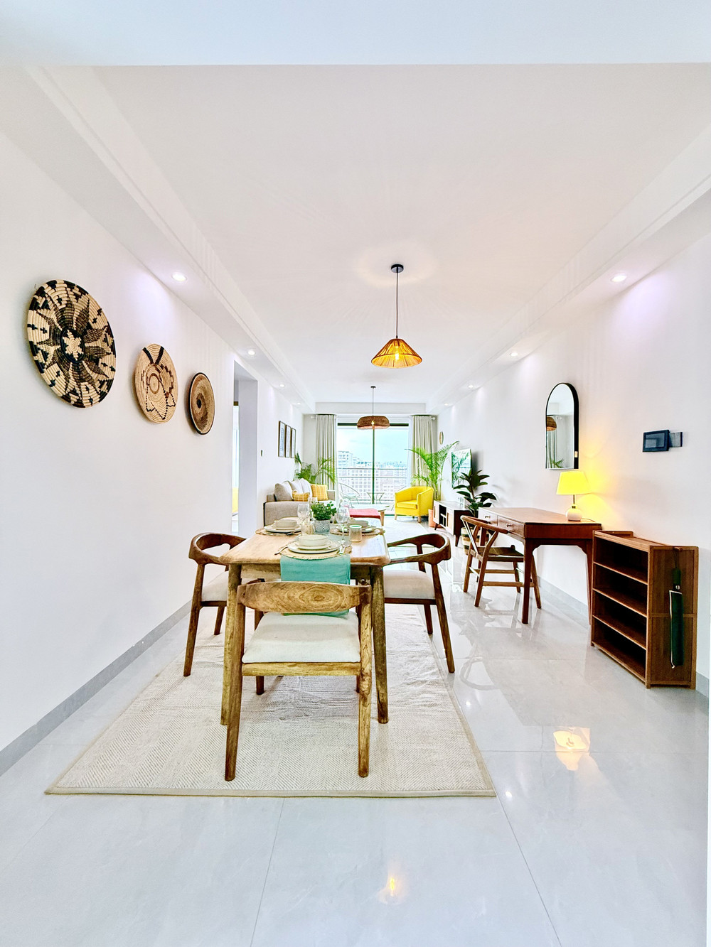 Airy 17th Floor 2BR: City Views, Balcony & Pool preview