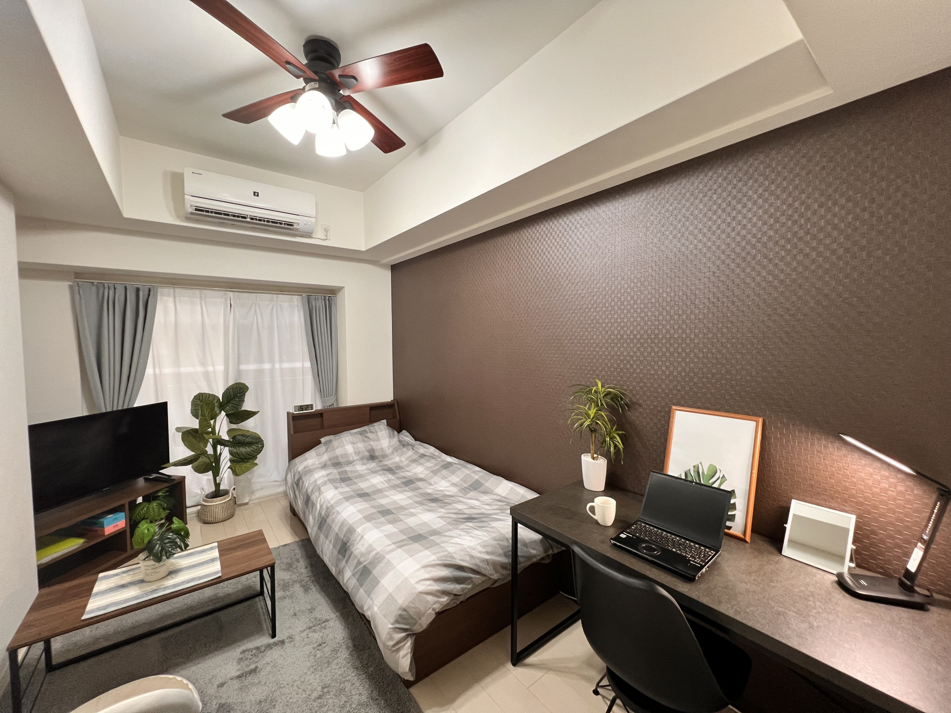 明るいお部屋です。