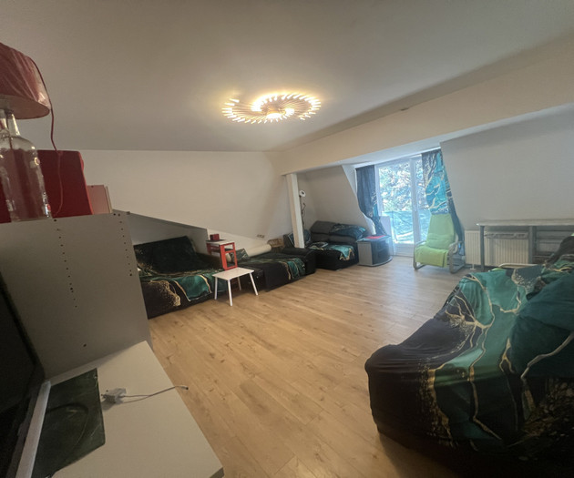 Living room with seating area