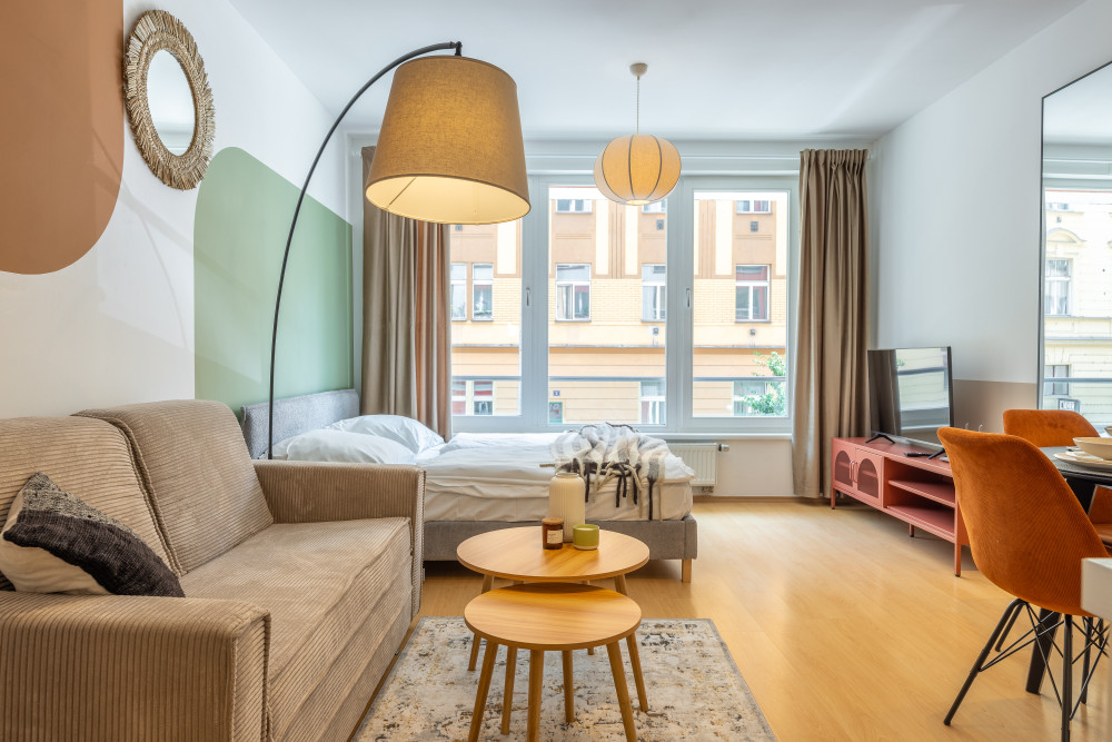 Designer Prague Studio in a Vibrant Neighborhood preview