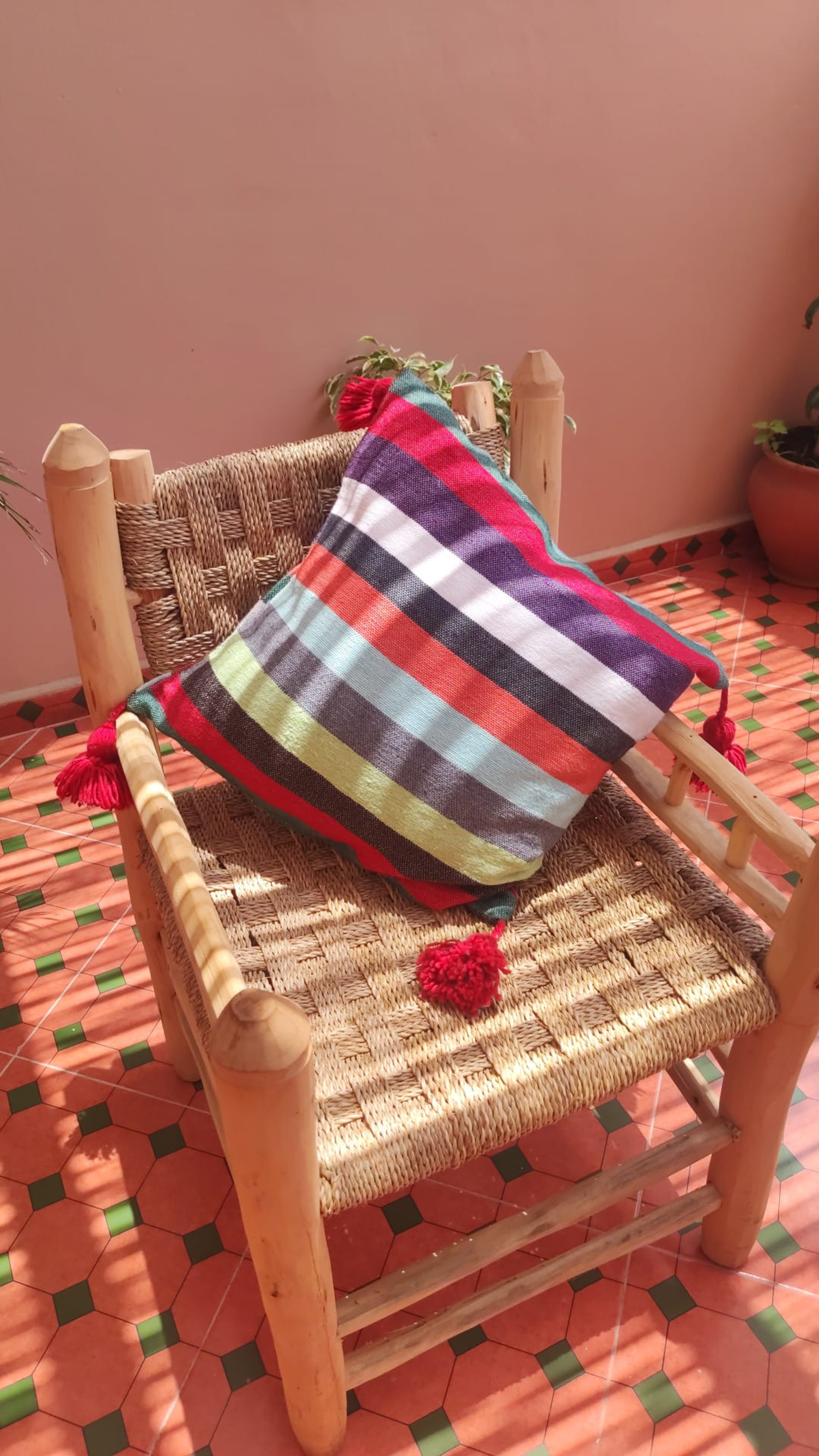 Furnished shared terrace
